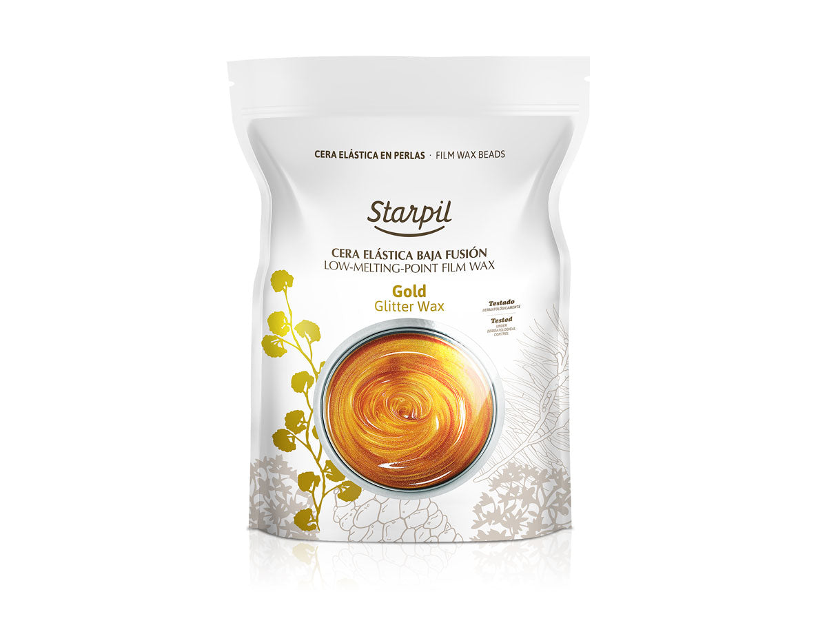 Starpil Glitter Wax Gold 1 kg