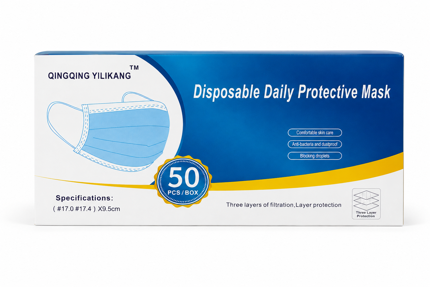 Mondmaskers - 50 stuks
