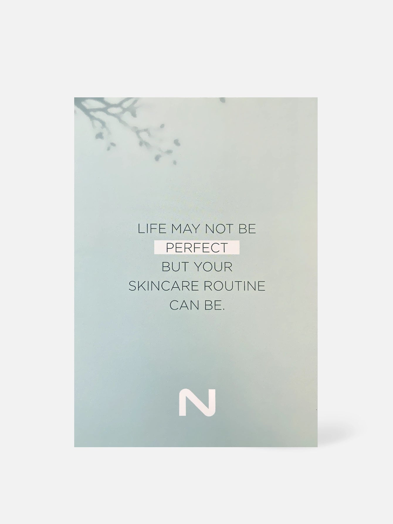 Nouvital Skincare Routine Card - 10 stuks